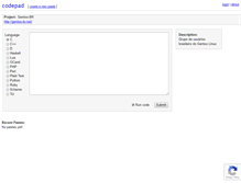 Tablet Screenshot of gentoo-br.codepad.org
